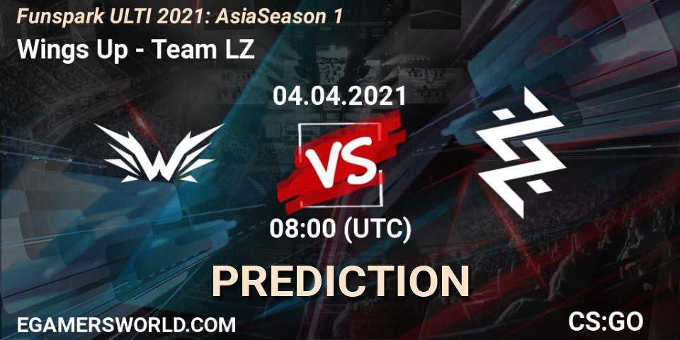 Wings Up - Team LZ: Maç tahminleri. 04.04.2021 at 07:45, Counter-Strike (CS2), Funspark ULTI 2021: Asia Season 1