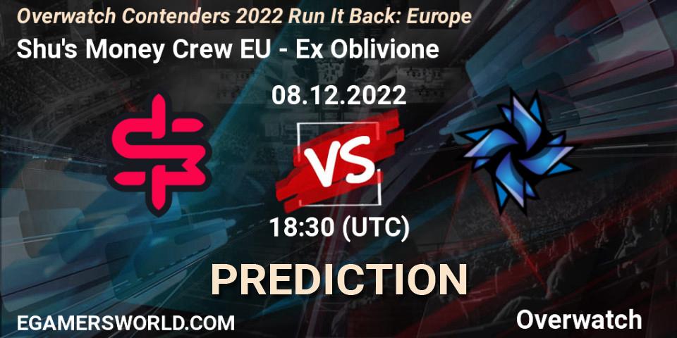 Shu's Money Crew EU - Ex Oblivione: Maç tahminleri. 08.12.2022 at 18:55, Overwatch, Overwatch Contenders 2022 Run It Back: Europe