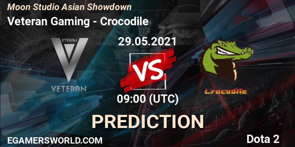 Veteran Gaming - Crocodile: Maç tahminleri. 29.05.21, Dota 2, Moon Studio Asian Showdown