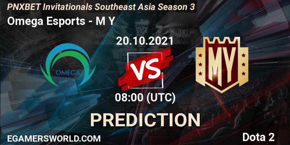 Omega Esports - M Y: Maç tahminleri. 20.10.2021 at 08:15, Dota 2, PNXBET Invitationals Southeast Asia Season 3