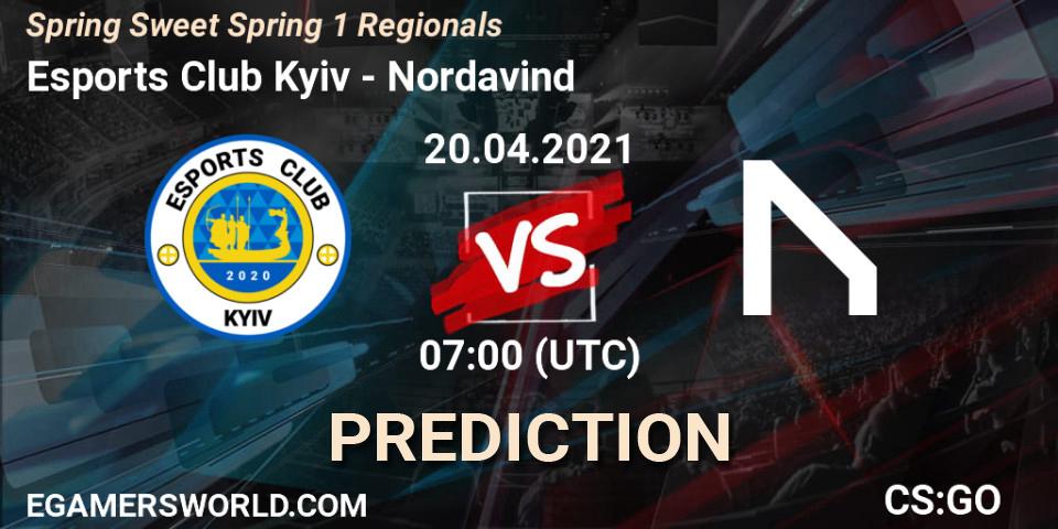 Esports Club Kyiv - Nordavind: Maç tahminleri. 20.04.2021 at 07:00, Counter-Strike (CS2), Spring Sweet Spring 1 Regionals