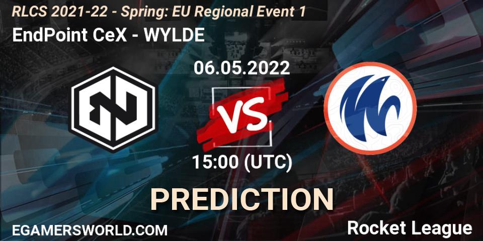 EndPoint CeX - WYLDE: Maç tahminleri. 06.05.22, Rocket League, RLCS 2021-22 - Spring: EU Regional Event 1