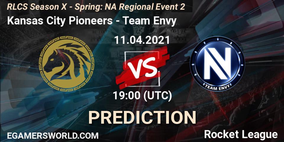 Kansas City Pioneers - Team Envy: Maç tahminleri. 11.04.2021 at 19:00, Rocket League, RLCS Season X - Spring: NA Regional Event 2