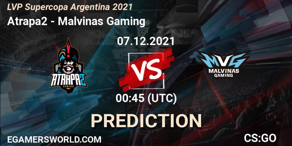 Atrapa2 - Malvinas Gaming: Maç tahminleri. 07.12.21, CS2 (CS:GO), LVP Supercopa Argentina 2021