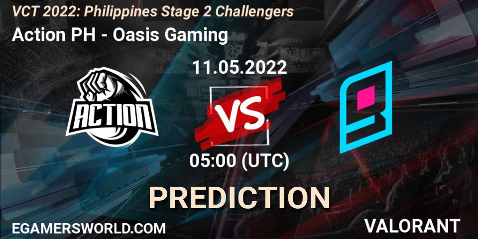 Action PH - Oasis Gaming: Maç tahminleri. 11.05.22, VALORANT, VCT 2022: Philippines Stage 2 Challengers