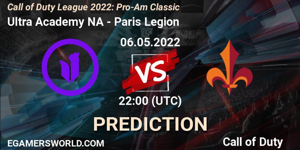 Ultra Academy NA - Paris Legion: Maç tahminleri. 06.05.2022 at 22:00, Call of Duty, Call of Duty League 2022: Pro-Am Classic
