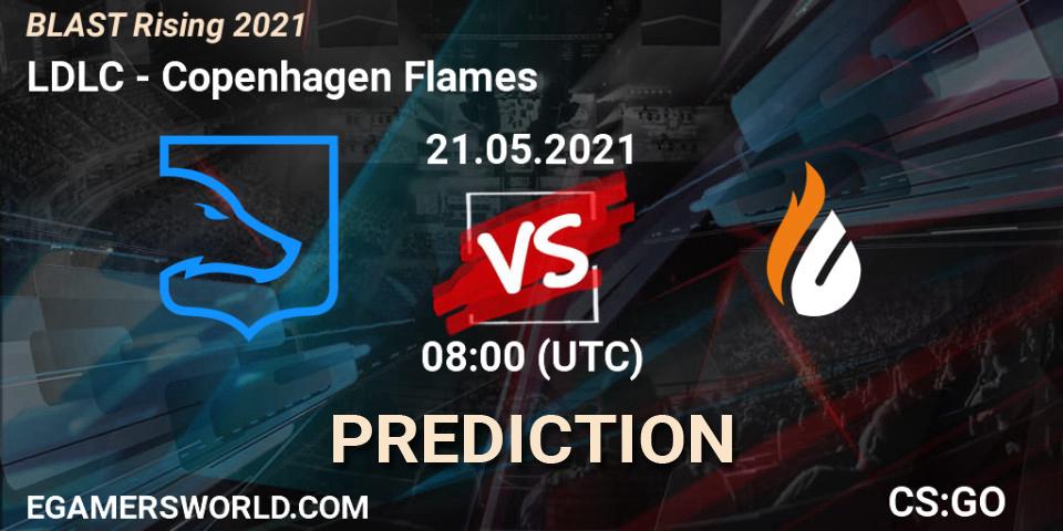 LDLC - Copenhagen Flames: Maç tahminleri. 21.05.21, CS2 (CS:GO), BLAST Rising 2021