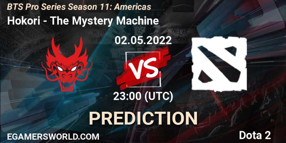 Hokori - The Mystery Machine: Maç tahminleri. 02.05.2022 at 21:00, Dota 2, BTS Pro Series Season 11: Americas