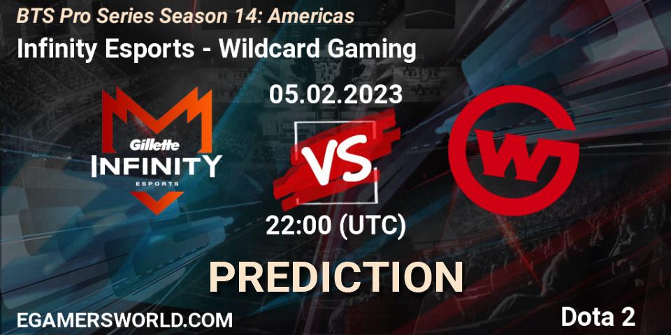 Infinity Esports - Wildcard Gaming: Maç tahminleri. 05.02.23, Dota 2, BTS Pro Series Season 14: Americas