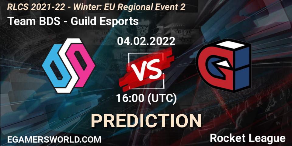 Team BDS - Guild Esports: Maç tahminleri. 04.02.2022 at 16:00, Rocket League, RLCS 2021-22 - Winter: EU Regional Event 2