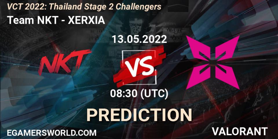 Team NKT - XERXIA: Maç tahminleri. 13.05.2022 at 08:30, VALORANT, VCT 2022: Thailand Stage 2 Challengers