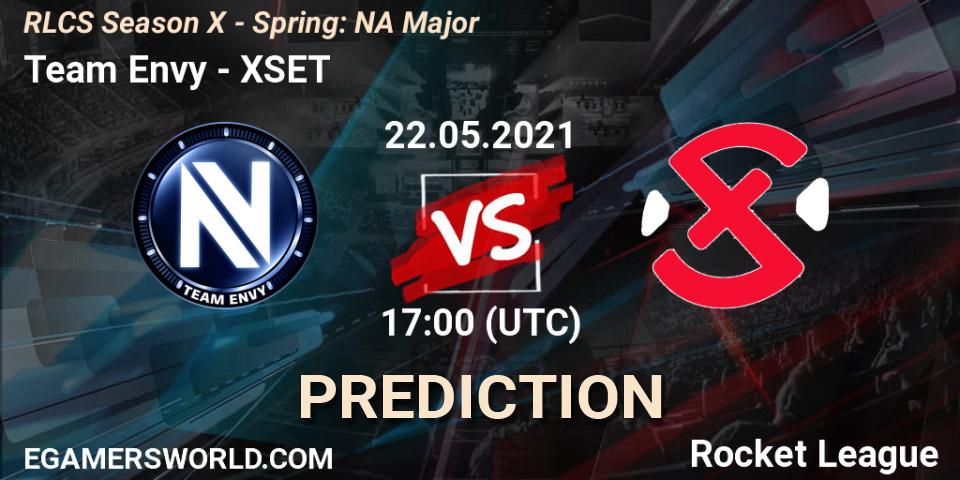 Team Envy - XSET: Maç tahminleri. 22.05.2021 at 17:00, Rocket League, RLCS Season X - Spring: NA Major