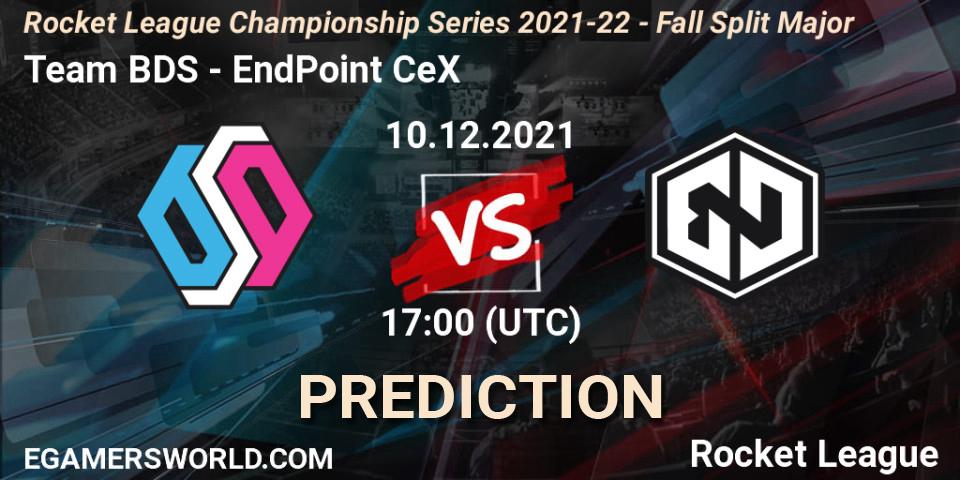 Team BDS - EndPoint CeX: Maç tahminleri. 10.12.2021 at 17:00, Rocket League, RLCS 2021-22 - Fall Split Major