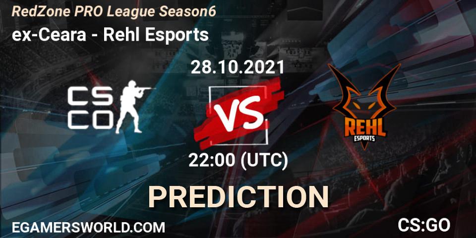 ex-Ceara - Rehl Esports: Maç tahminleri. 02.11.2021 at 21:00, Counter-Strike (CS2), RedZone PRO League Season 6