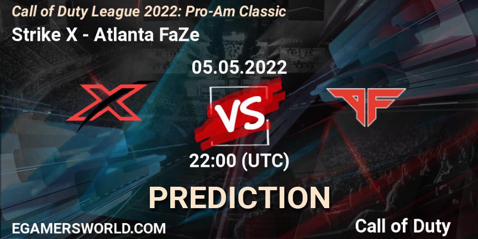 Strike X - Atlanta FaZe: Maç tahminleri. 05.05.2022 at 22:00, Call of Duty, Call of Duty League 2022: Pro-Am Classic