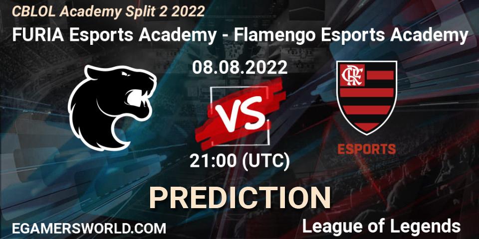 FURIA Esports Academy - Flamengo Esports Academy: Maç tahminleri. 08.08.2022 at 21:00, LoL, CBLOL Academy Split 2 2022