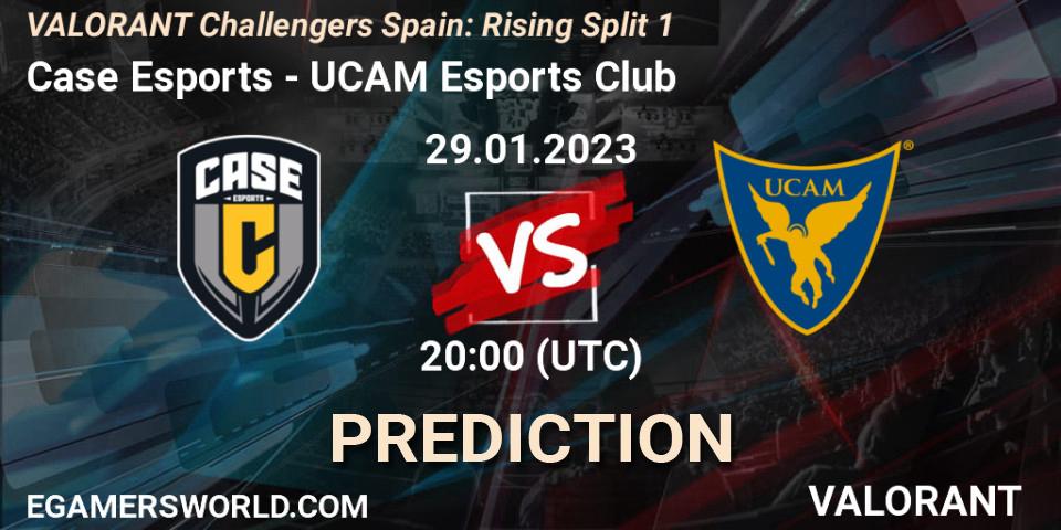Case Esports - UCAM Esports Club: Maç tahminleri. 29.01.23, VALORANT, VALORANT Challengers 2023 Spain: Rising Split 1