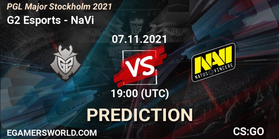 G2 Esports - NaVi: Maç tahminleri. 07.11.2021 at 19:00, Counter-Strike (CS2), PGL Major Stockholm 2021