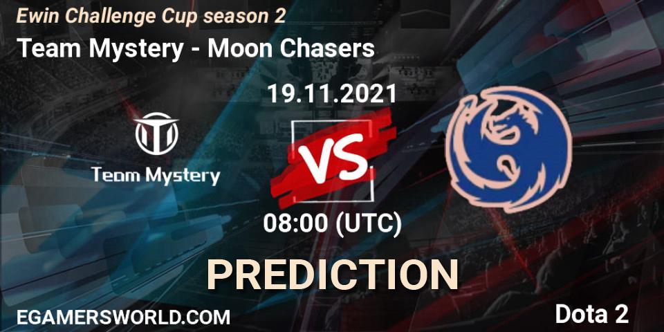 Team Mystery - Moon Chasers: Maç tahminleri. 19.11.2021 at 08:43, Dota 2, Ewin Challenge Cup season 2