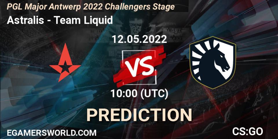 Astralis - Team Liquid: Maç tahminleri. 12.05.22, CS2 (CS:GO), PGL Major Antwerp 2022 Challengers Stage