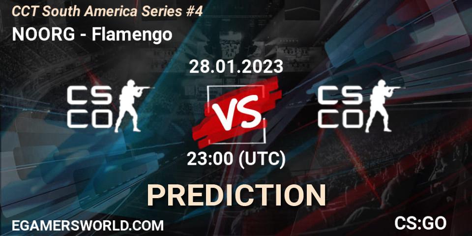 NOORG - Flamengo: Maç tahminleri. 28.01.23, CS2 (CS:GO), CCT South America Series #4