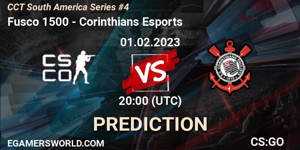 Fuscão 1500 - Corinthians Esports: Maç tahminleri. 01.02.23, CS2 (CS:GO), CCT South America Series #4