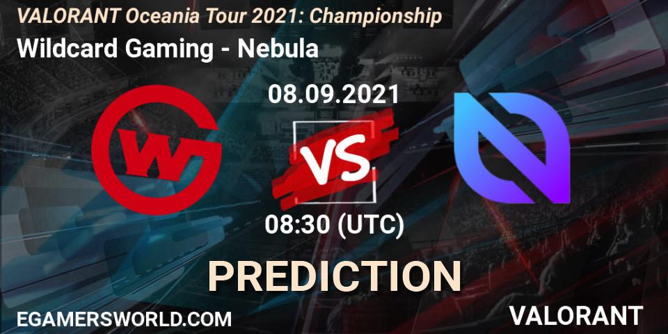 Wildcard Gaming - Nebula: Maç tahminleri. 08.09.2021 at 08:30, VALORANT, VALORANT Oceania Tour 2021: Championship