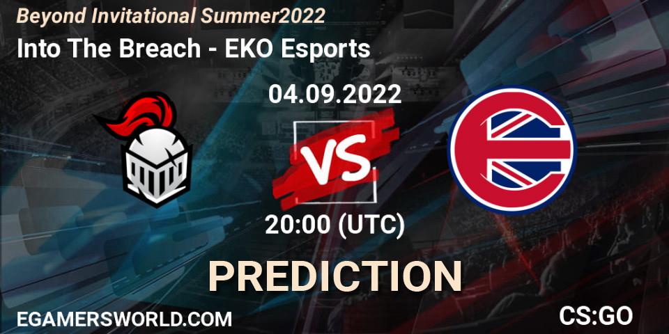 Into The Breach - EKO Esports: Maç tahminleri. 04.09.2022 at 19:30, Counter-Strike (CS2), Beyond Invitational Summer 2022