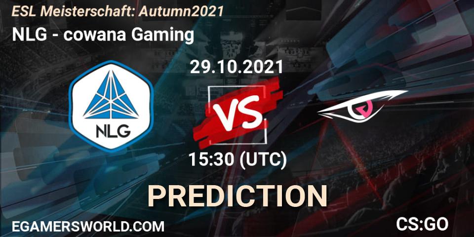 NLG - cowana Gaming: Maç tahminleri. 29.10.2021 at 15:30, Counter-Strike (CS2), ESL Meisterschaft: Autumn 2021