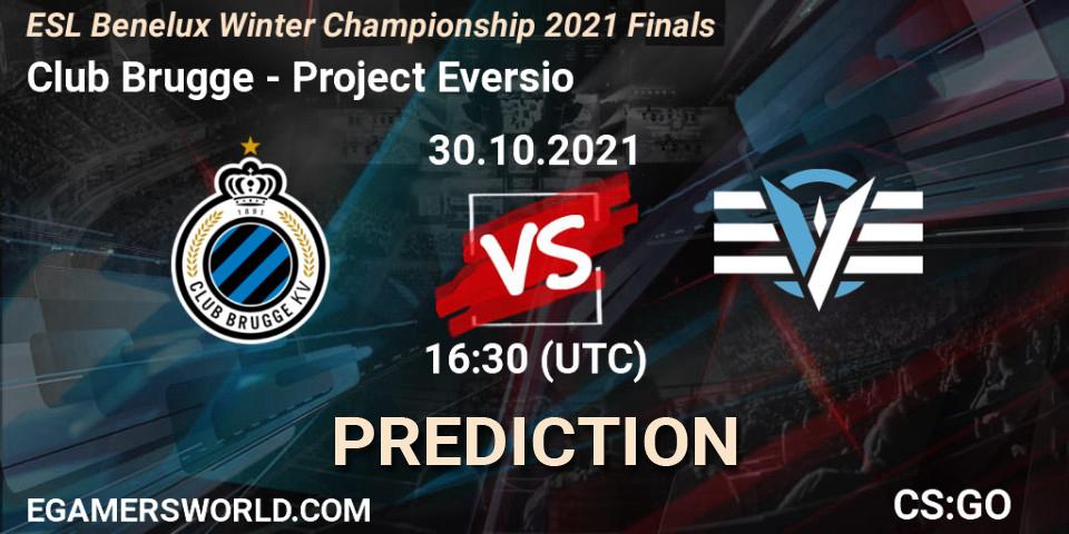 Club Brugge - Project Eversio: Maç tahminleri. 30.10.2021 at 16:35, Counter-Strike (CS2), ESL Benelux Winter Championship 2021 Finals