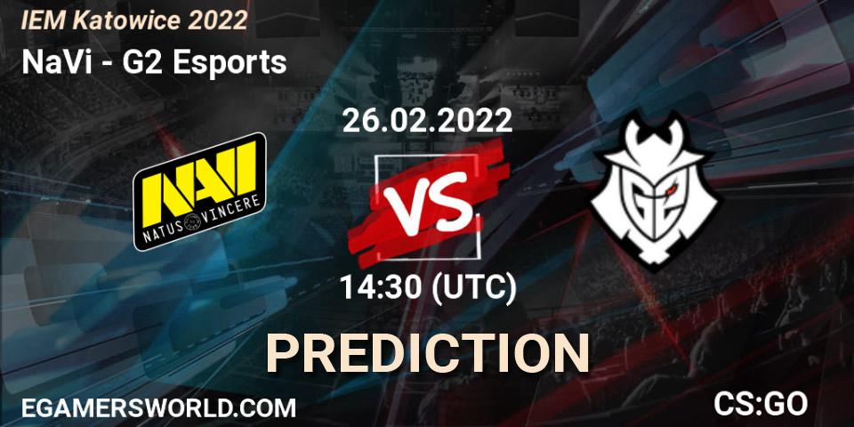 NaVi - G2 Esports: Maç tahminleri. 26.02.2022 at 14:30, Counter-Strike (CS2), IEM Katowice 2022