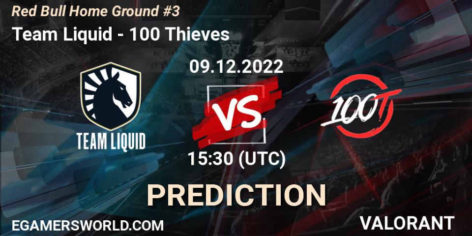 Team Liquid - 100 Thieves: Maç tahminleri. 09.12.22, VALORANT, Red Bull Home Ground #3