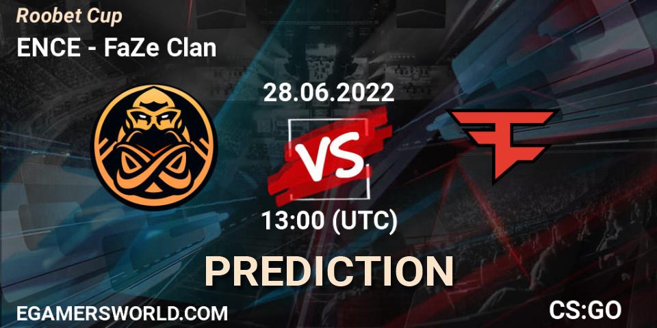 ENCE - FaZe Clan: Maç tahminleri. 28.06.2022 at 13:30, Counter-Strike (CS2), Roobet Cup