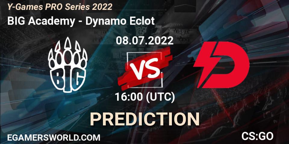 BIG Academy - Dynamo Eclot: Maç tahminleri. 08.07.2022 at 16:00, Counter-Strike (CS2), Y-Games PRO Series 2022