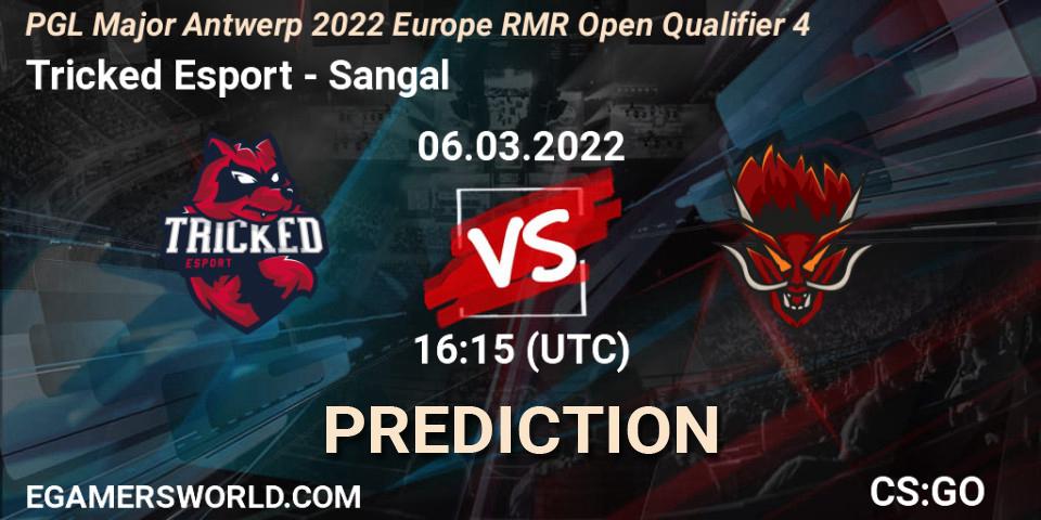 Tricked Esport - Sangal: Maç tahminleri. 06.03.2022 at 16:15, Counter-Strike (CS2), PGL Major Antwerp 2022 Europe RMR Open Qualifier 4