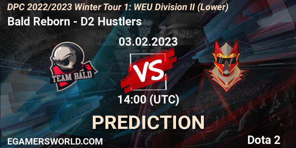 Bald Reborn - D2 Hustlers: Maç tahminleri. 03.02.23, Dota 2, DPC 2022/2023 Winter Tour 1: WEU Division II (Lower)