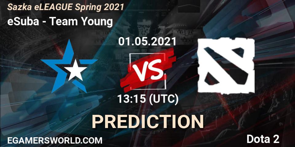 eSuba - Team Young: Maç tahminleri. 01.05.2021 at 13:13, Dota 2, Sazka eLEAGUE Spring 2021