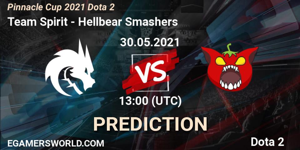 Team Spirit - Hellbear Smashers: Maç tahminleri. 30.05.2021 at 13:18, Dota 2, Pinnacle Cup 2021 Dota 2
