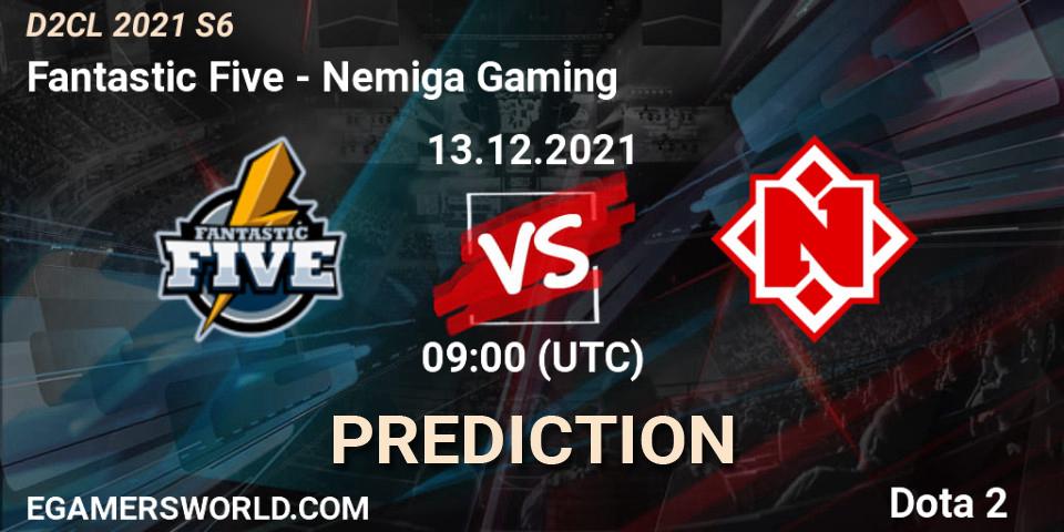 Fantastic Five - Nemiga Gaming: Maç tahminleri. 13.12.2021 at 09:04, Dota 2, Dota 2 Champions League 2021 Season 6