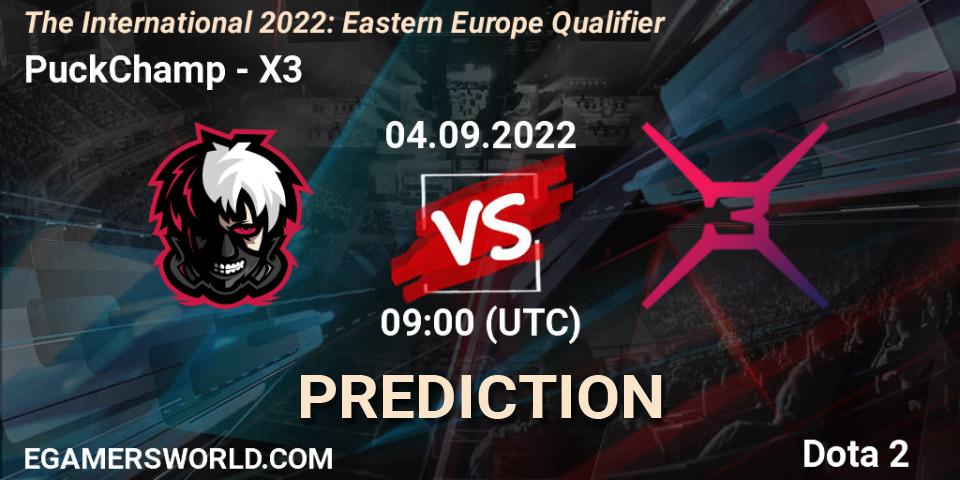 PuckChamp - X3: Maç tahminleri. 04.09.22, Dota 2, The International 2022: Eastern Europe Qualifier
