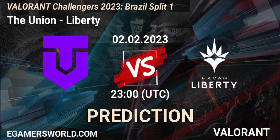 The Union - Liberty: Maç tahminleri. 02.02.23, VALORANT, VALORANT Challengers 2023: Brazil Split 1
