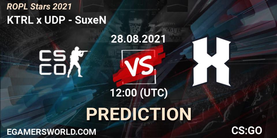 KTRL Knights - SuxeN: Maç tahminleri. 28.08.2021 at 12:00, Counter-Strike (CS2), ROPL Stars 2021
