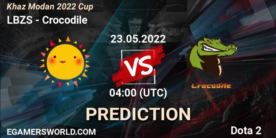 LBZS - Crocodile: Maç tahminleri. 23.05.2022 at 04:15, Dota 2, Khaz Modan 2022 Cup