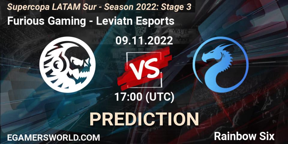 Furious Gaming - Leviatán Esports: Maç tahminleri. 09.11.2022 at 17:00, Rainbow Six, Supercopa LATAM Sur - Season 2022: Stage 3