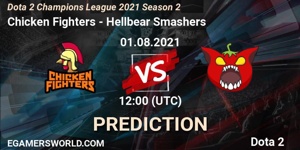 Chicken Fighters - Hellbear Smashers: Maç tahminleri. 01.08.2021 at 15:26, Dota 2, Dota 2 Champions League 2021 Season 2
