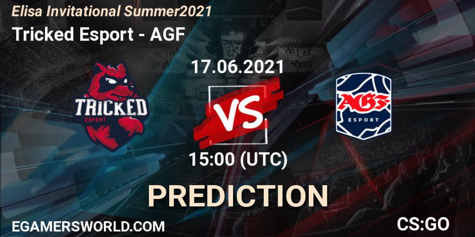 Tricked Esport - AGF: Maç tahminleri. 17.06.2021 at 15:00, Counter-Strike (CS2), Elisa Invitational Summer 2021