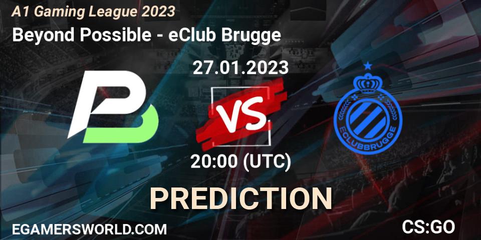 Beyond Possible - eClub Brugge: Maç tahminleri. 27.01.2023 at 20:30, Counter-Strike (CS2), A1 Gaming League 2023