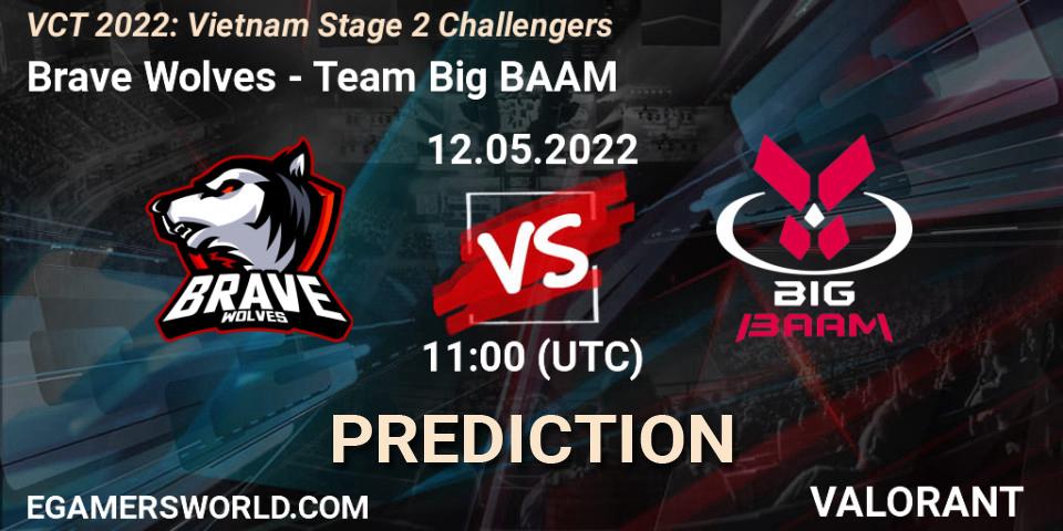 Brave Wolves - Team Big BAAM: Maç tahminleri. 12.05.2022 at 11:00, VALORANT, VCT 2022: Vietnam Stage 2 Challengers