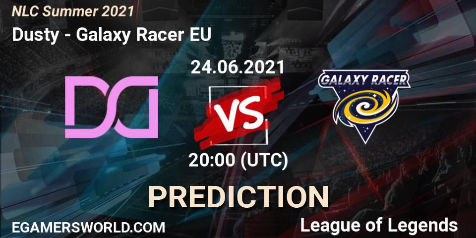 Dusty - Galaxy Racer EU: Maç tahminleri. 24.06.2021 at 20:00, LoL, NLC Summer 2021