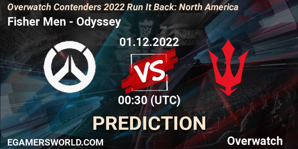 Fisher Men - Odyssey: Maç tahminleri. 01.12.2022 at 00:30, Overwatch, Overwatch Contenders 2022 Run It Back: North America